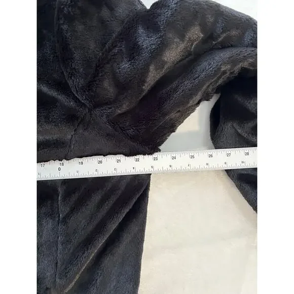 The North Face Womens Large Reversible Jacket Fleece/Puffer with Pockets L/XL XC - Picture 9 of 10